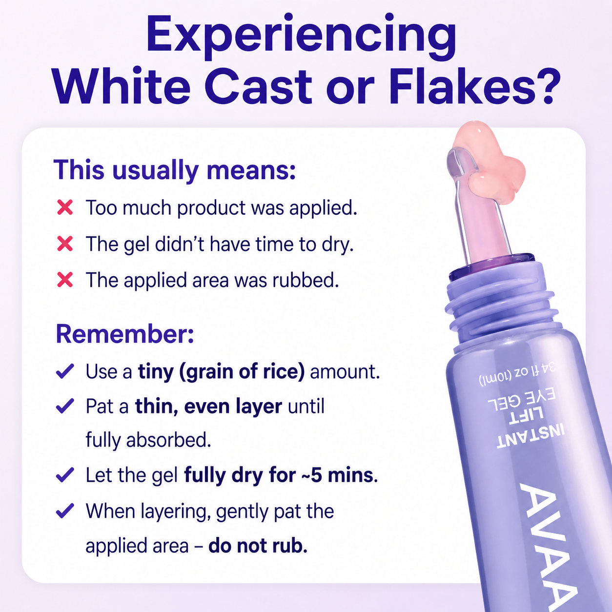 AVAA™ Instant Lift Eye Gel