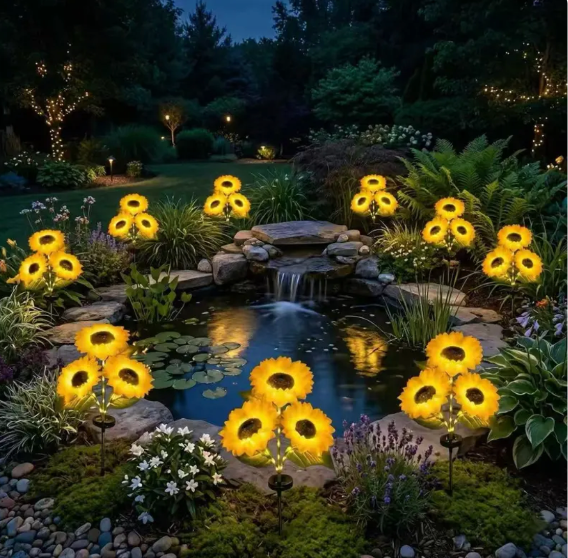 AVAA™ Solar Powered LED Sunflower Garden Lights